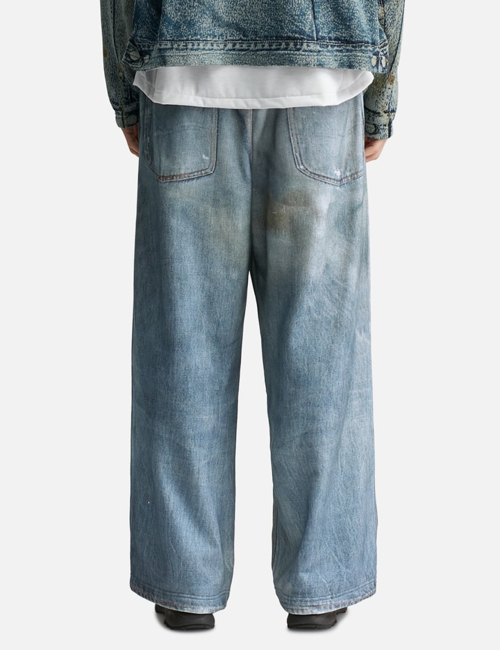 Trompe L'Oeil Denim Sweatpants Placeholder Image