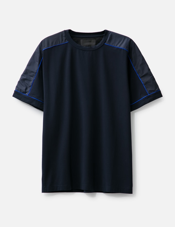 PRADA COTONE WITH NYLON SHOULDER T-SHIRT Placeholder Image