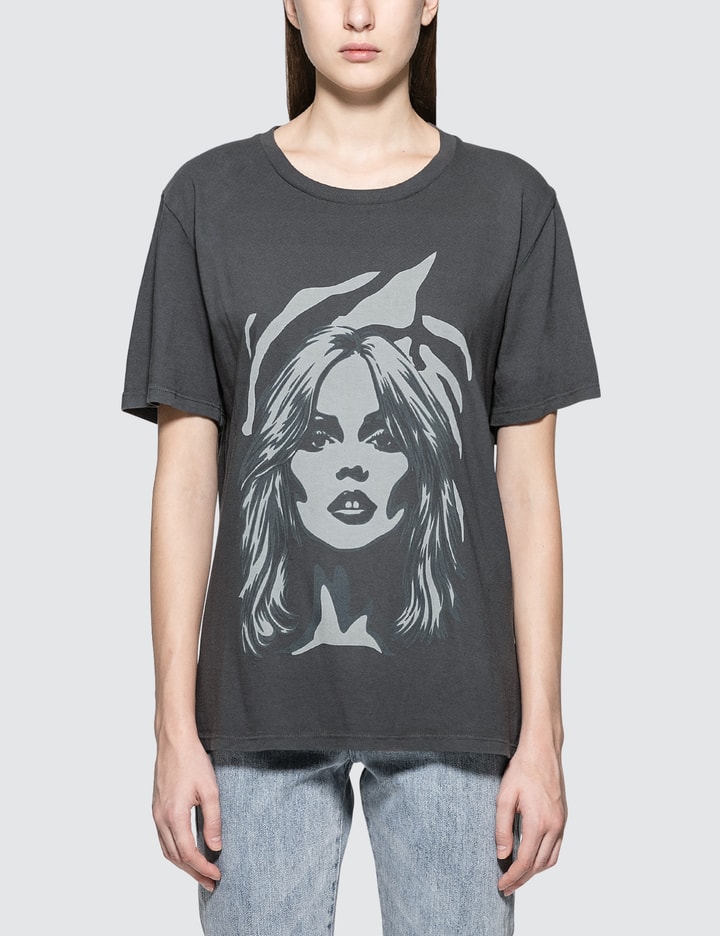 Debbie Zebra Portrait Vintage Lester S/S T-Shirt Placeholder Image