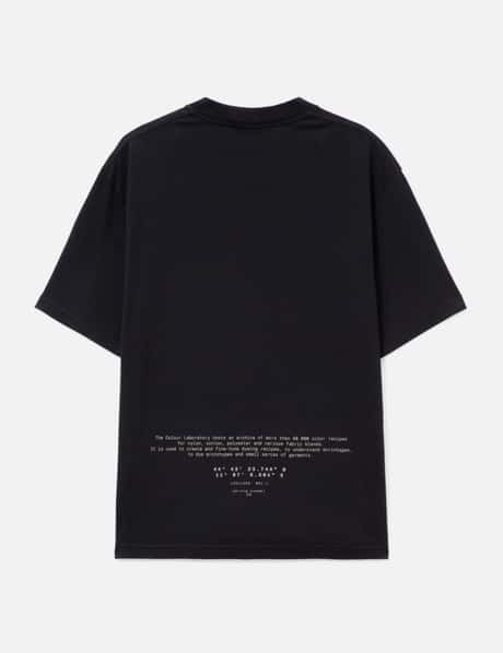Organic Cotton Jersey Regular Fit T-Shirt With Light Compass Print view 8