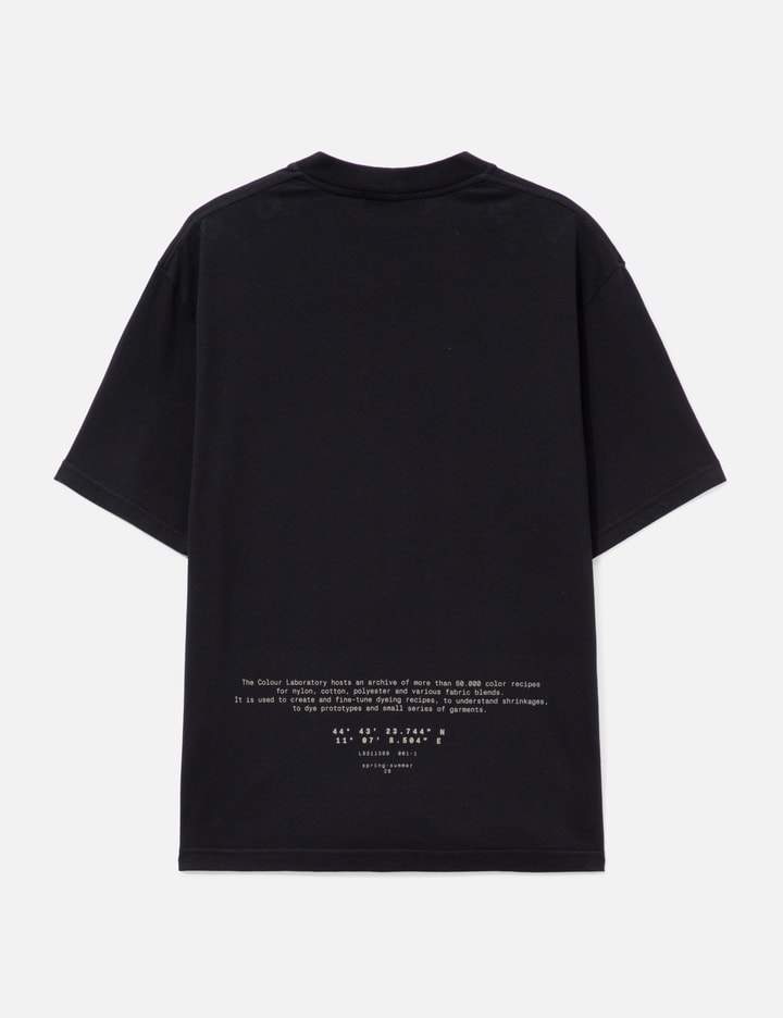 Stone Island Organic Cotton Jersey Regular Fit T-Shirt With Light Compass Print