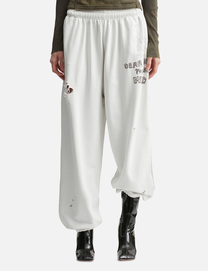 Lcdc Printed Sweatpants In White