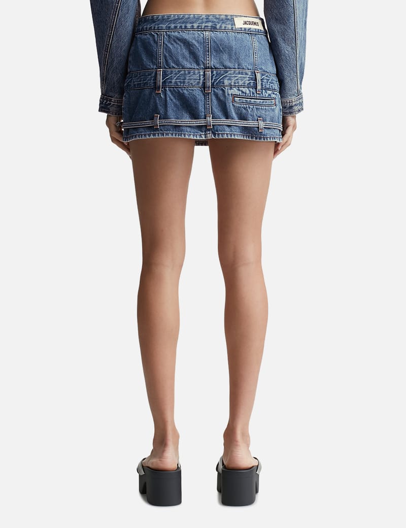 La Mini De Nimes Criollo Denim Skirt