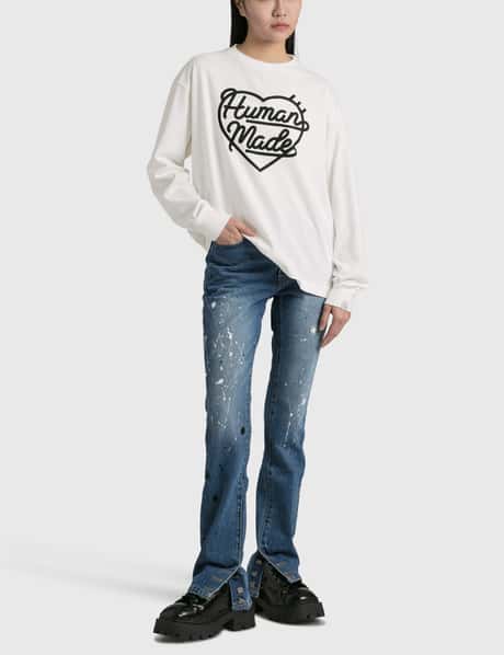 Human Made - ロングスリーブ ハートTシャツ | HBX - ハイプビースト 