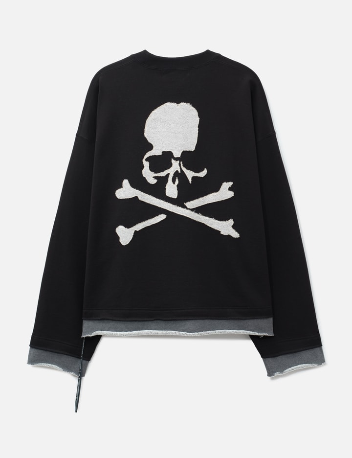 Mastermind Japan Cut-Off Boxy Crew Sweatshirt