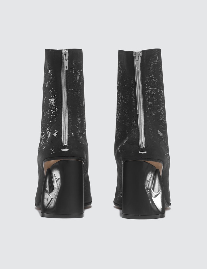 Crushed Heel Leather Boots Placeholder Image