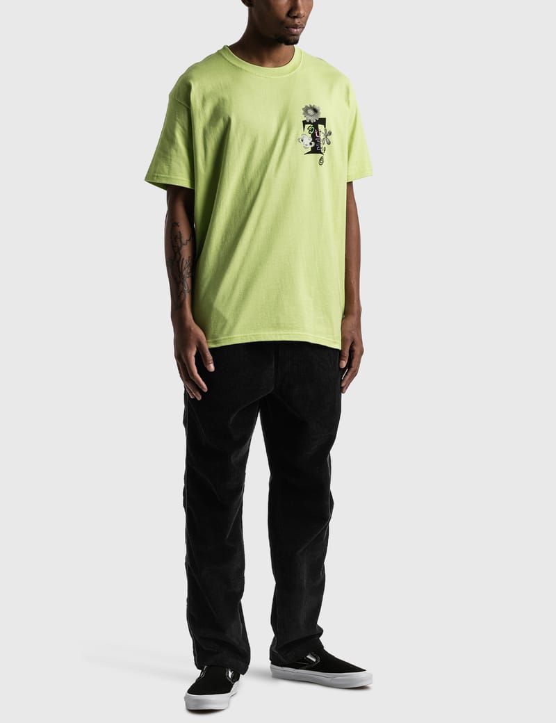 stussy acid flowers tee