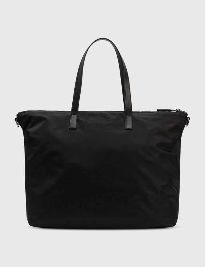 Nylon and Saffiano Leather Tote Placeholder Image