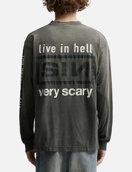 Saint Michael - Sin Long Sleeve T-shirt | HBX - Globally Curated 