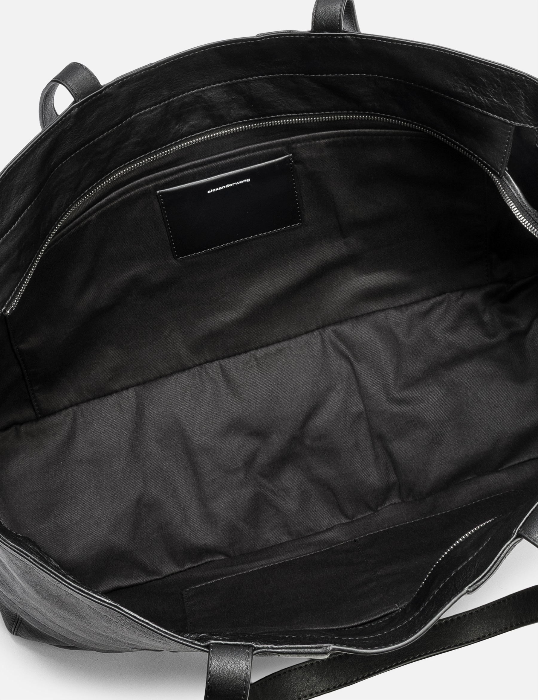 Pack Tote In Leather Large view 19