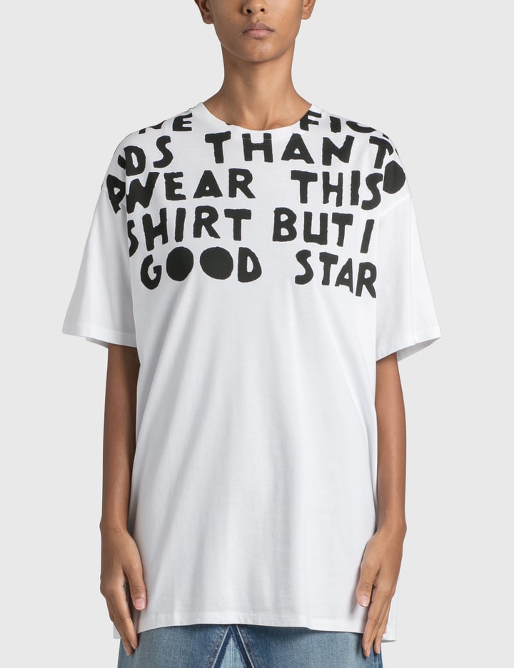 Maison Margiela Slogan Printed T-Shirt