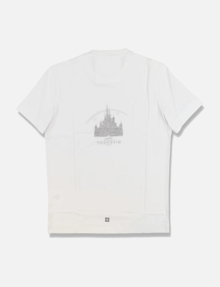 Givenchy x Disney White Reverse Castle Logo T-shirt Placeholder Image