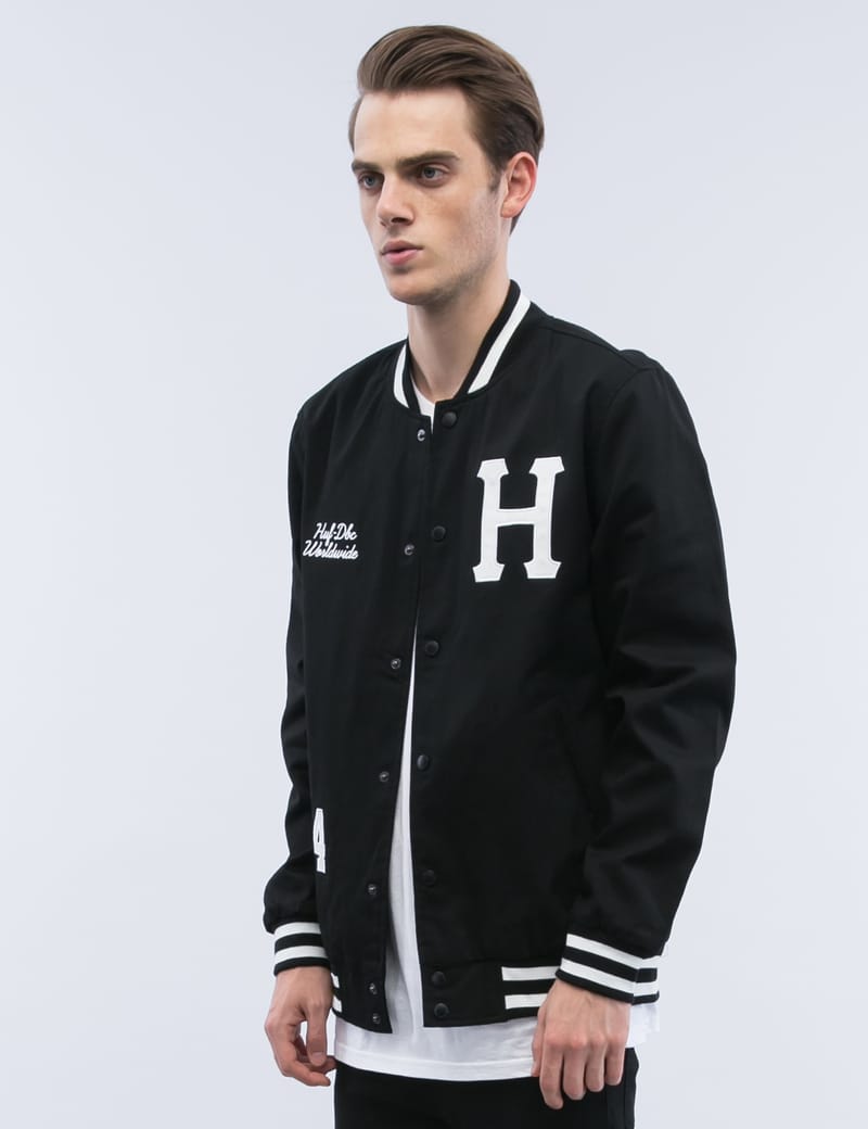 Huf - Huf Classic H Varsity Jacket | HBX - Globally Curated Fashion and  Lifestyle by Hypebeast