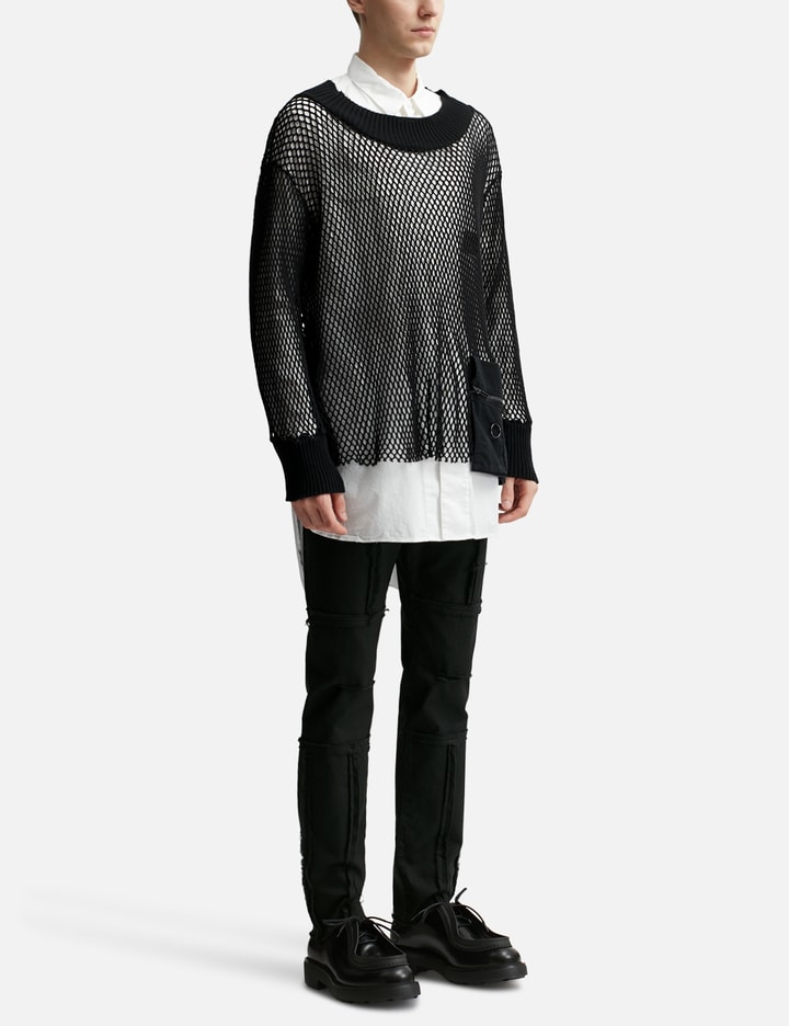 UC1D4901 Net Knit Sweater Placeholder Image