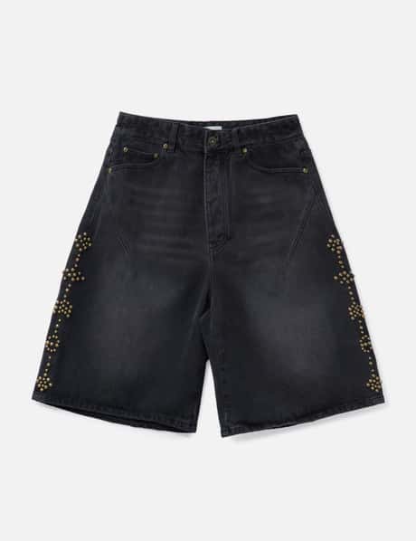 Adidem Asterisks* Rivet Chainstitch Selvedge Denim Shorts
