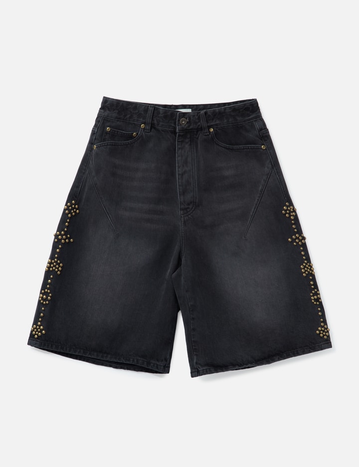 Rivet Chainstitch Selvedge Denim Shorts Placeholder Image