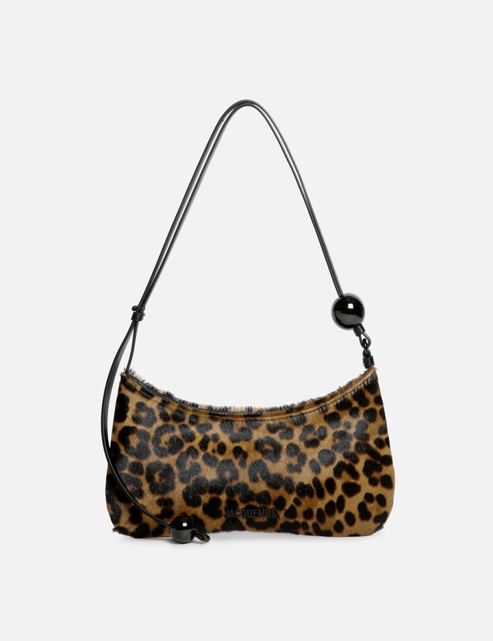 Jacquemus Le Chiquito Long Boucle In Animal Print