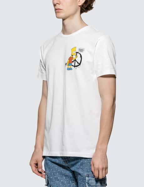 Off-White™ - Bart Peace Sign S/S Slim T-Shirt | HBX - Globally 