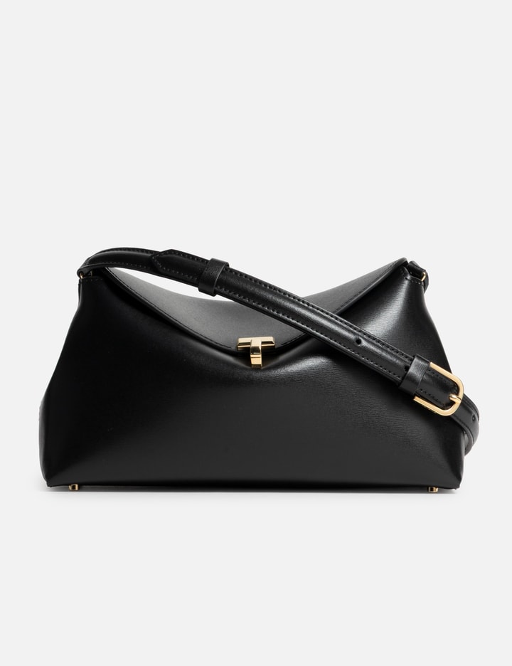 TOTEME T-Lock Leather Clutch