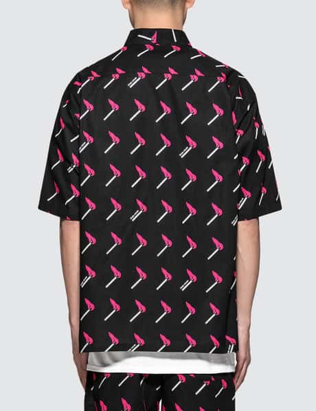 Brain Dead - Brain Dead X Sasquatchfabrix. Match WA-Neck H/S Shirt 