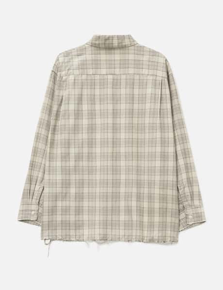 Aging Rayon Check Shirt view 8