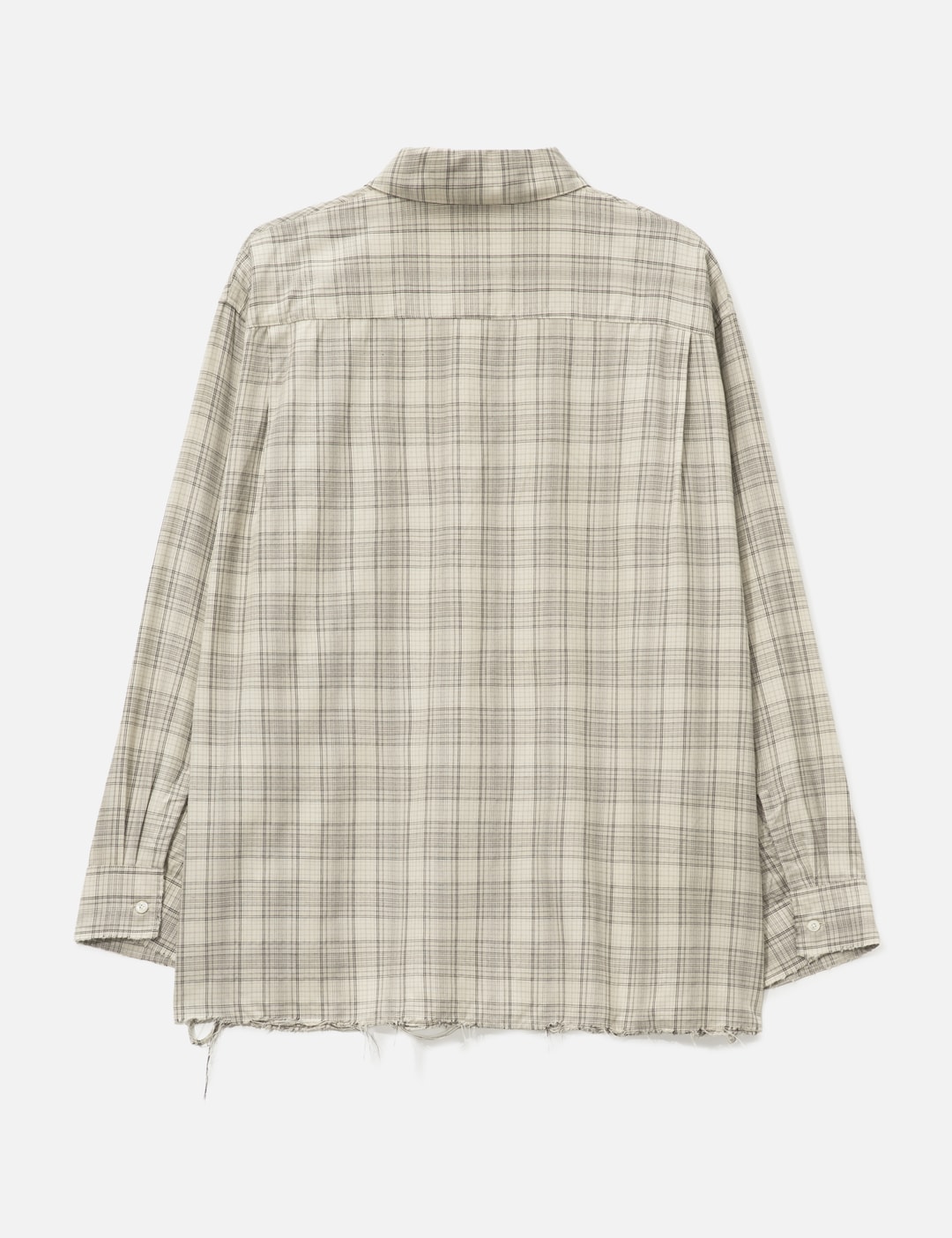 Aging Rayon Check Shirt view 9