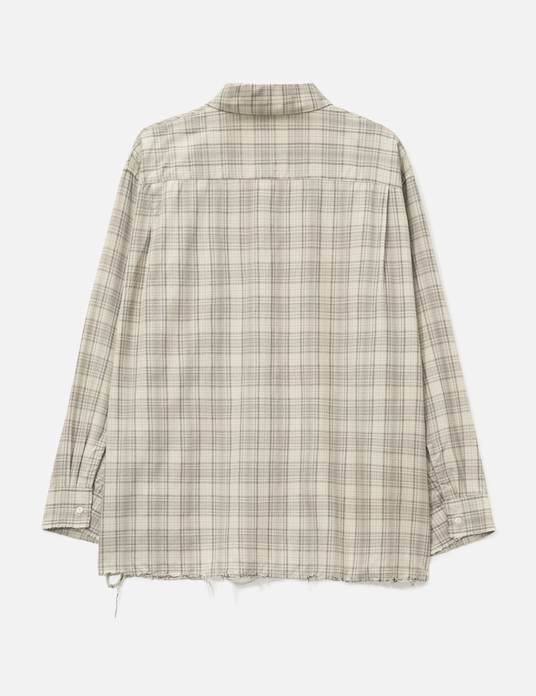 Aging Rayon Check Shirt view 17
