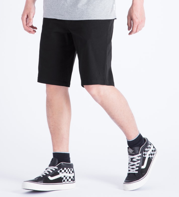 Black Twill Walk Shorts Placeholder Image