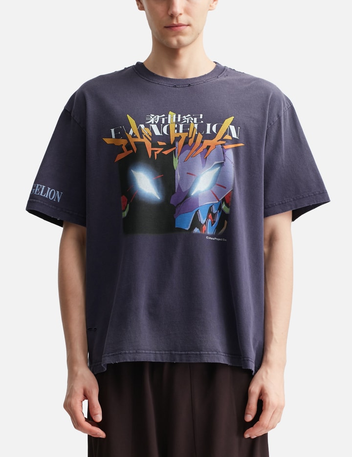 Neon Genesis Evangelion x Protocol-Index Overdyed Vintage Evangelion Unit-01 T-shirts Placeholder Image