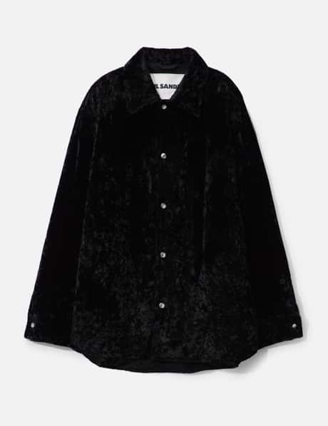 Jil Sander High Pile Washed Velvet Outer Shirt