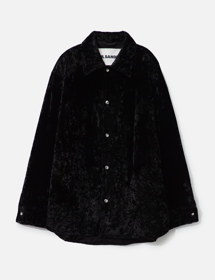 High Pile Washed Velvet Outer Shirt Placeholder Image