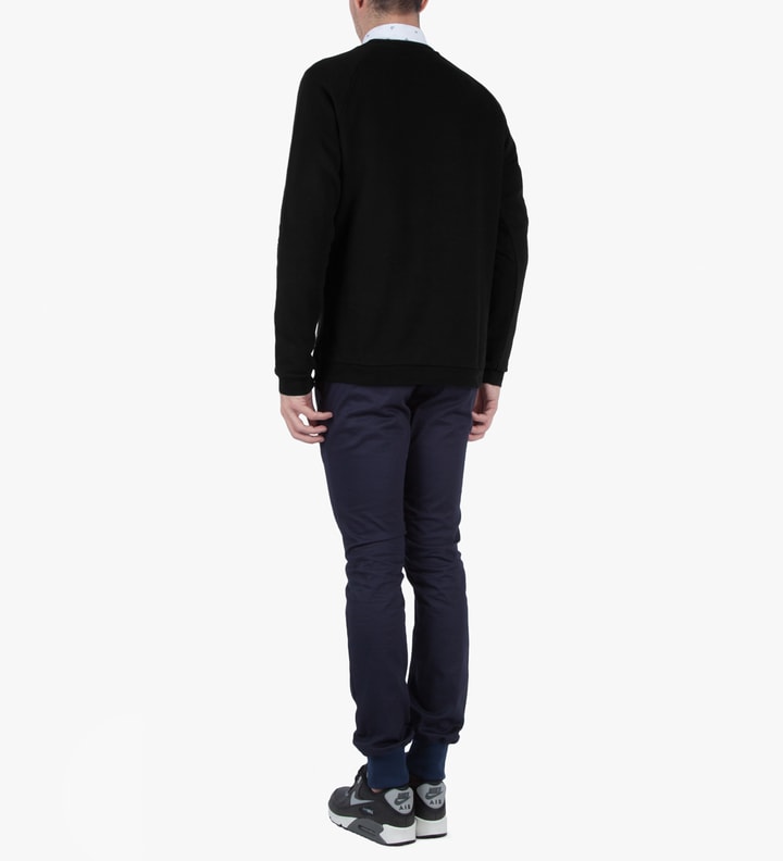 Black/White Grill Half-Moon Sweatshirt Placeholder Image
