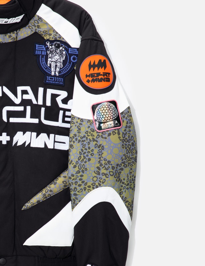 Billionaire Boys Club Space Suit Oversize Racer Jacket In Black