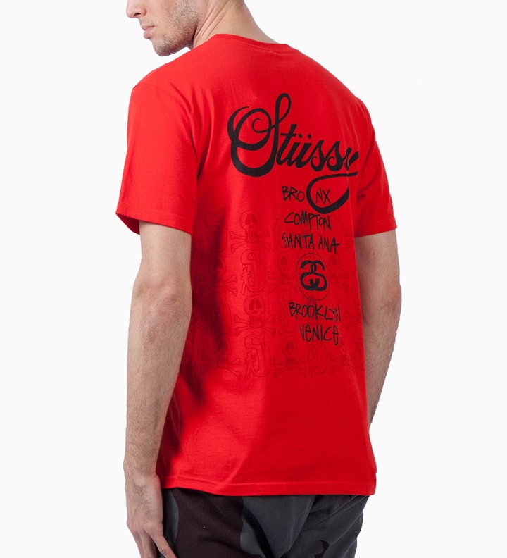 Bright Red WT Skulls T-Shirt Placeholder Image