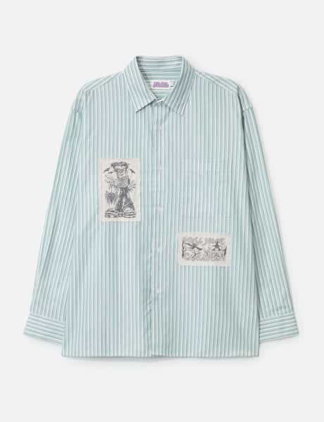 Tell Your Children Castle Grounds Striped Shirt