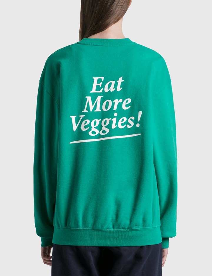Eat Veggies Crewneck Sweatshirt Placeholder Image