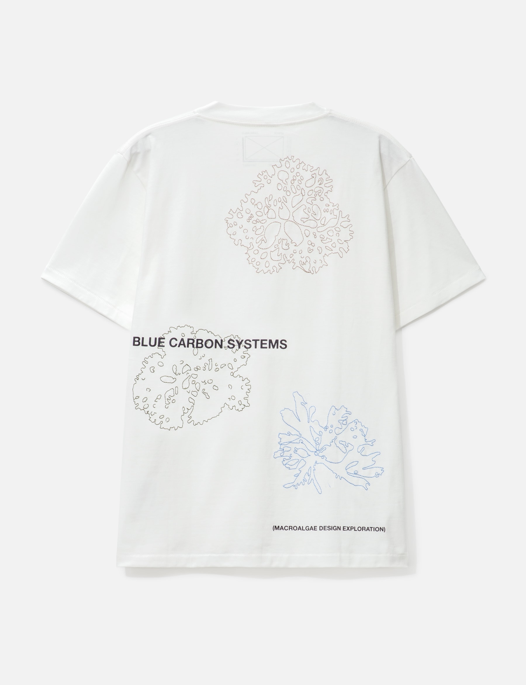 Blue Carbon System Embroidered T-Shirt view 17