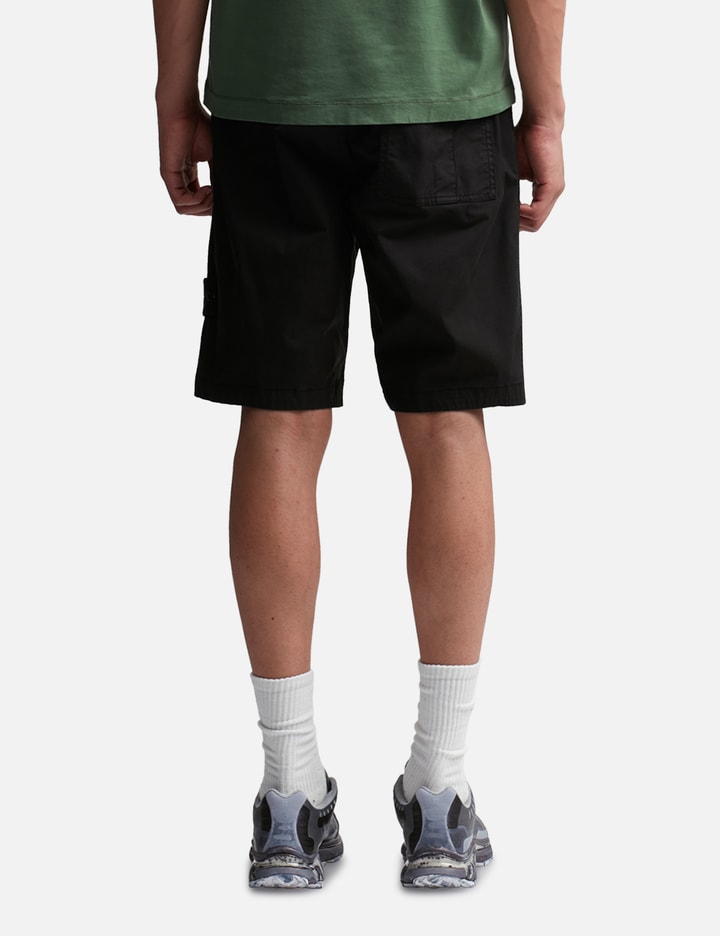 Supima® Cotton Twill Stretch-TC Cargo Bermuda Shorts Placeholder Image