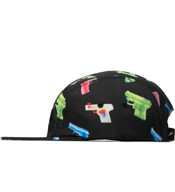 Black Soaked 5-Panel Cap Placeholder Image