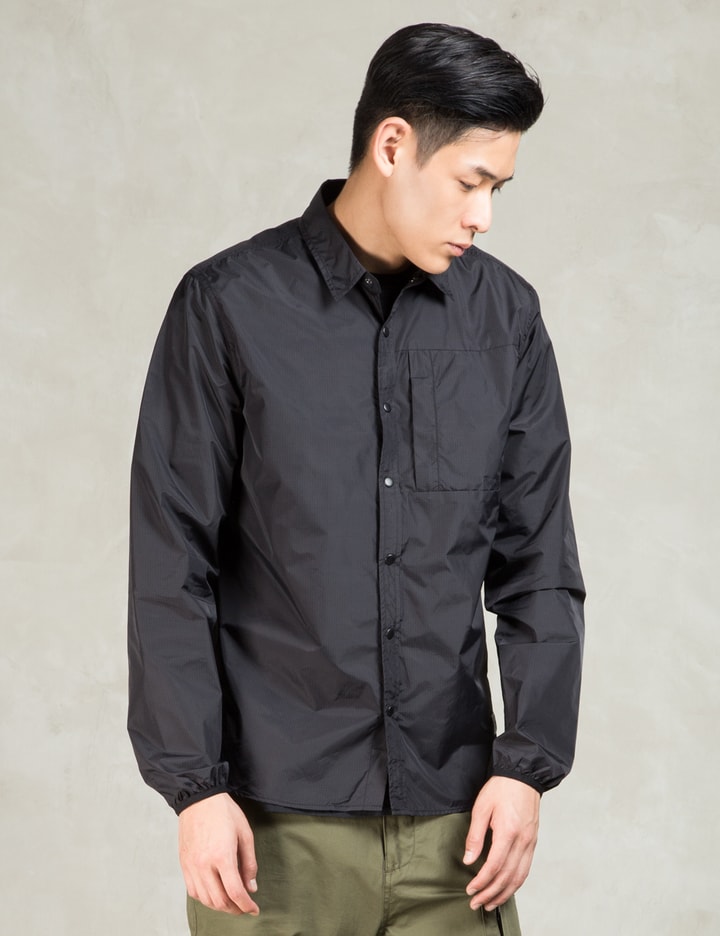 Penfield Black Underfield Nylon Packable Shirt