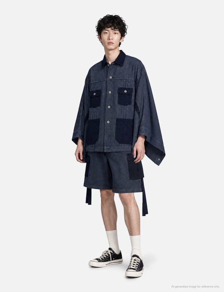 FDMTL Cape Coverall Jacket Rinse
