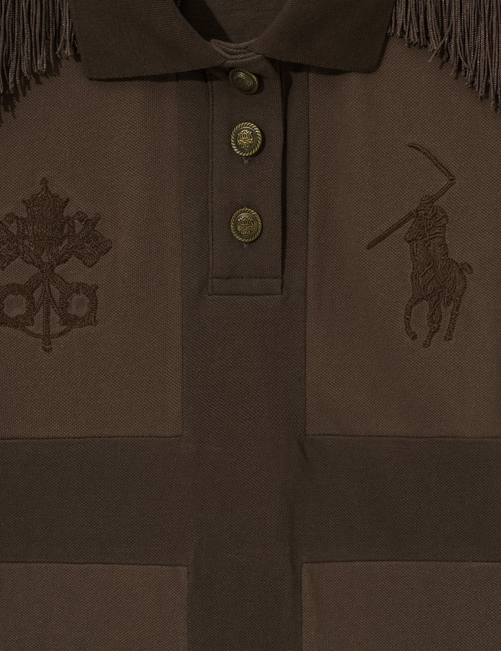 Praying Epaulette Women's Top Brown
