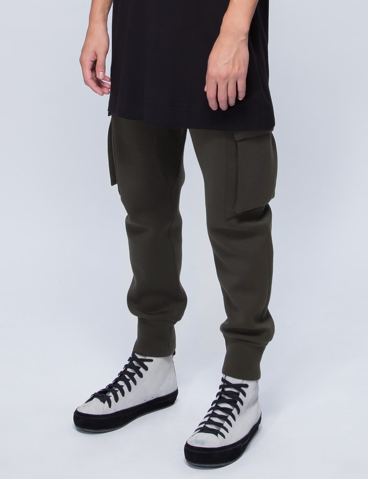 Curved Leg Cargo Track Pants Placeholder Image