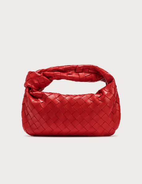 Bottega Veneta Large Bv Jodie Shoulder Bag in Red