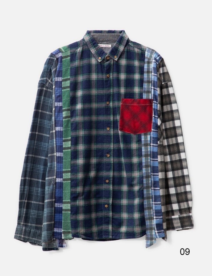 7 Cuts Wide Flannel Shirt Placeholder Image