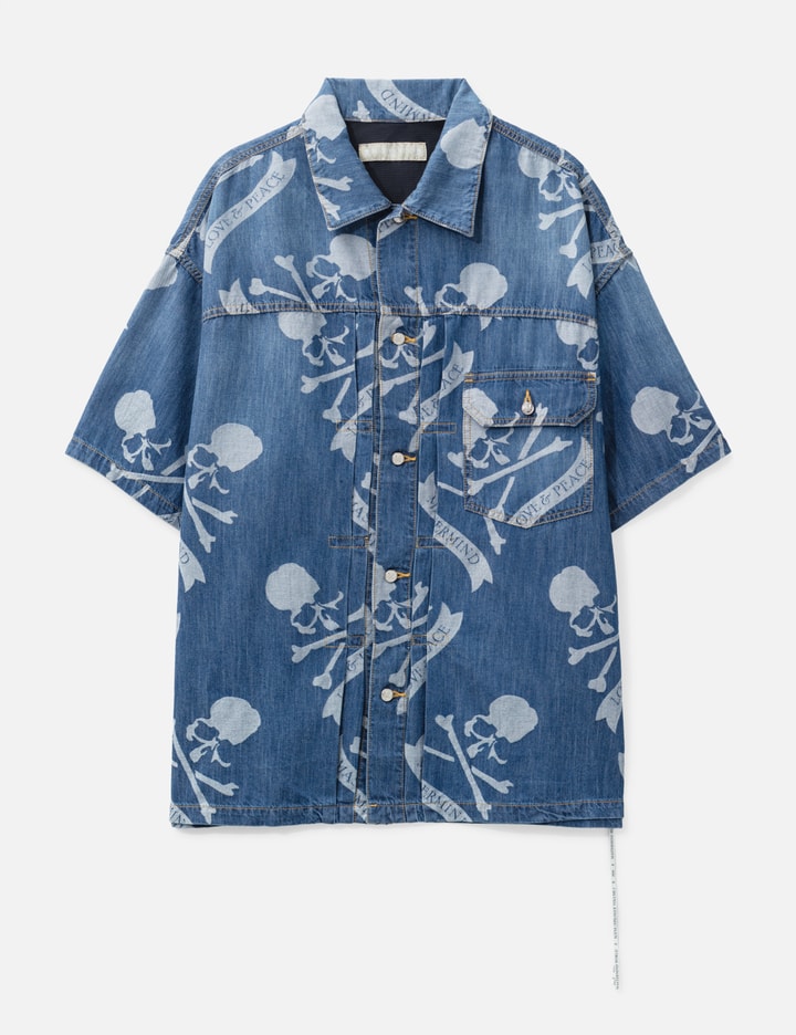 Mastermind World Aloha SS Denim Shirt
