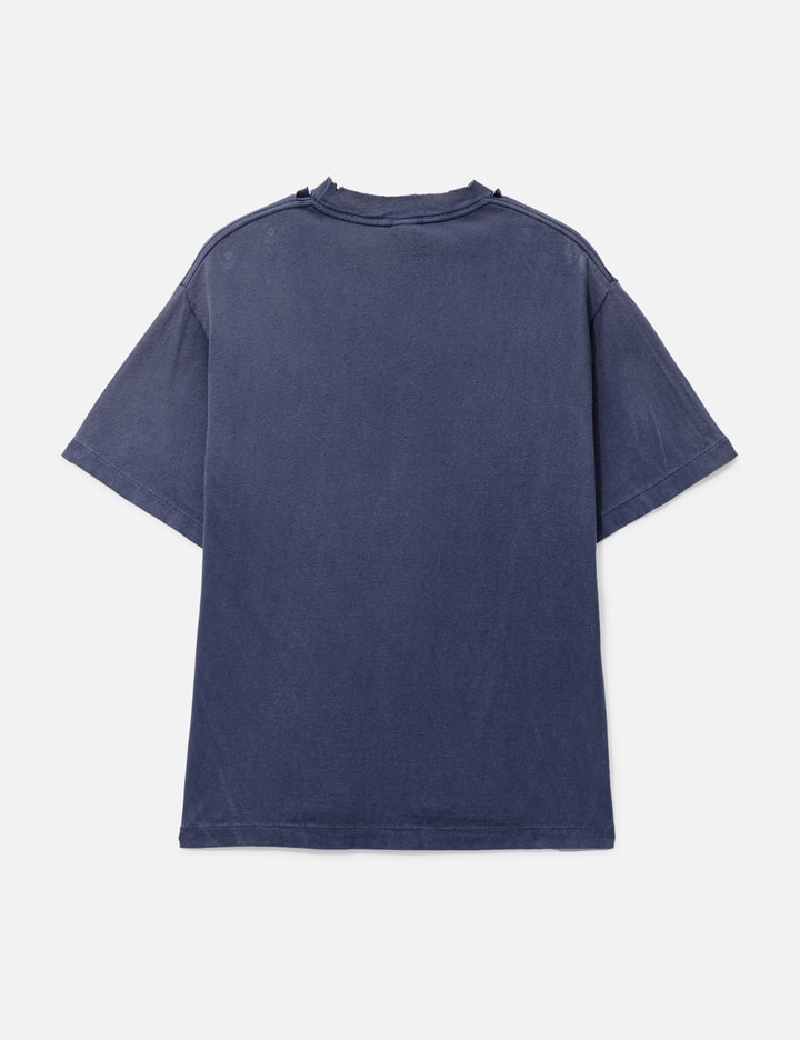 Saint Michael Ghost In The Shell T-shirt In Blue