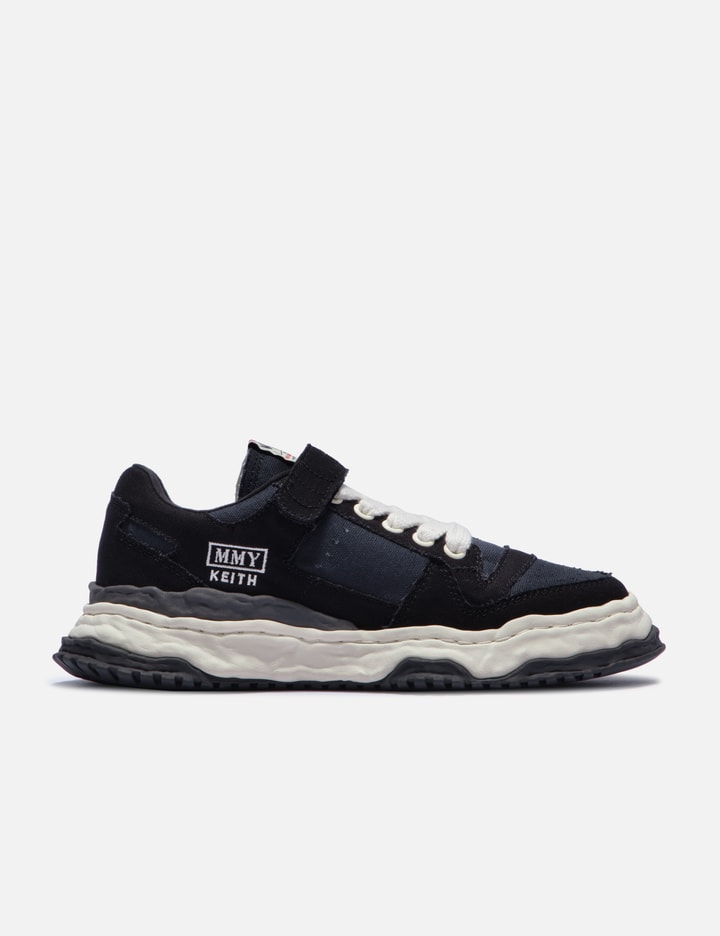 Miharayasuhiro Keith Og Sole Canvas Low-top Sneaker In Black