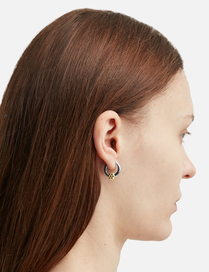 Beaded Flower Everyday Hoop Placeholder Image