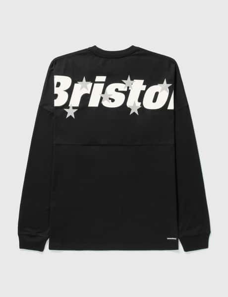 F.C. Real Bristol Long Sleeve Star Big Logo Team Baggy T-shirt